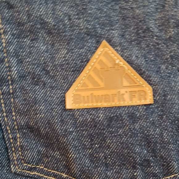 Bulwark Mens FR Jeans CAT2 2112 Relaxed Fit Straight  Flame Resistant Size 44 - Picture 7 of 12